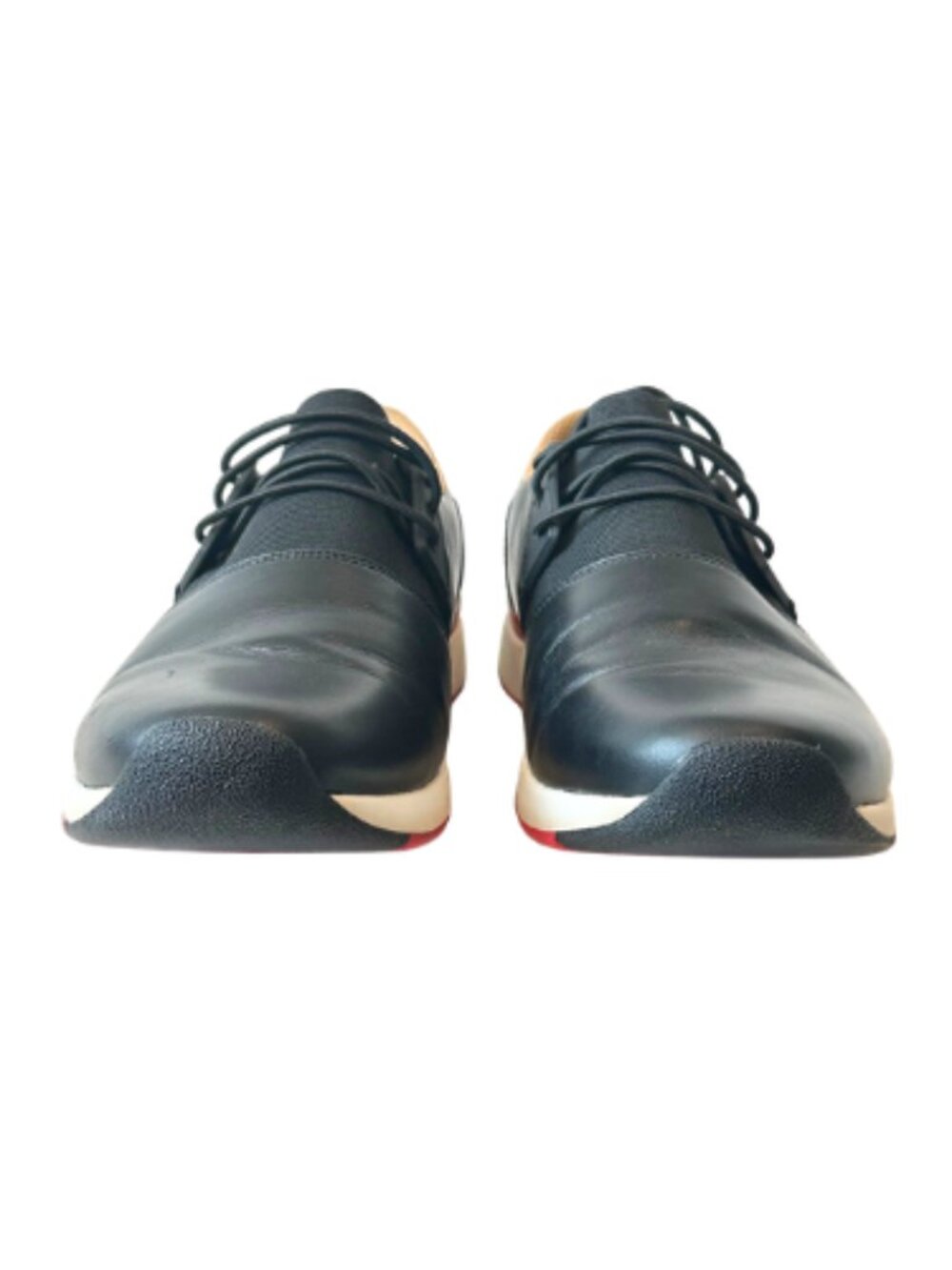 Vionic Carmen Sneakers Supportive Leather Casual Shoe Black Women’s Size 8 - Picture 3 of 8